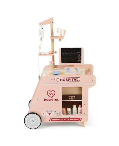 Hongge Doctor Ct Machine with Rolling Cart Playset, Ages 3+