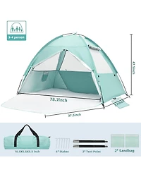 Aofar Beach Tent Sun Shade Shelter Portable Outdoor Camping