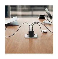 Anker 336 67W 3-Port Wall Charger for MacBook Air and Usb-c Devices