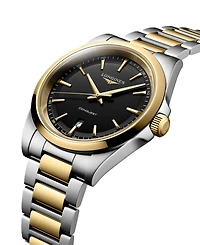 Longines Men's Two-Tone Pvd Stainless Steel Bracelet Watch 41mm