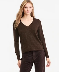 Kobi Halperin Women's Vinny V-Neck Lightweight Loose Sweater