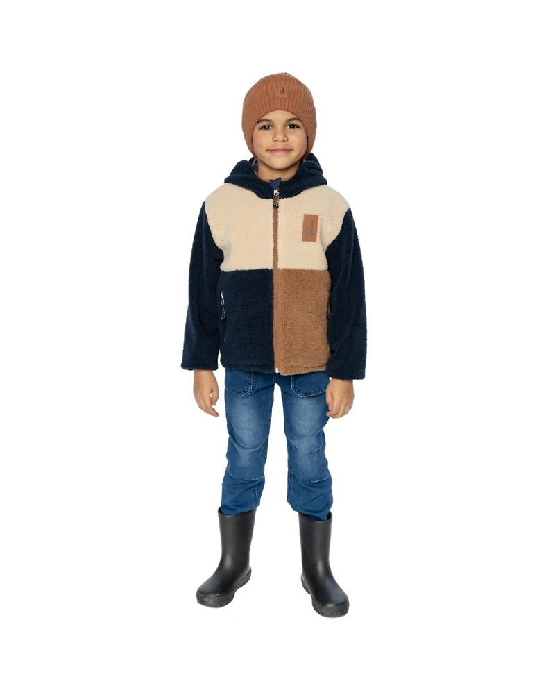 Deux par Little and Big Boy Reversible Mid-Season Jacket