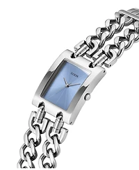 Guess Women's Quartz Silver -Tone Stainless Steel Watch 28mm