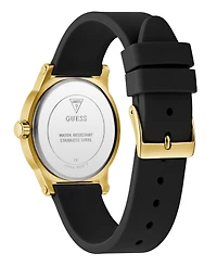 Guess Women's Quartz Black Silicone Watch 36mm