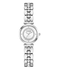 Guess Women's Quartz Silver-Tone Stainless Steel Watch 26mm