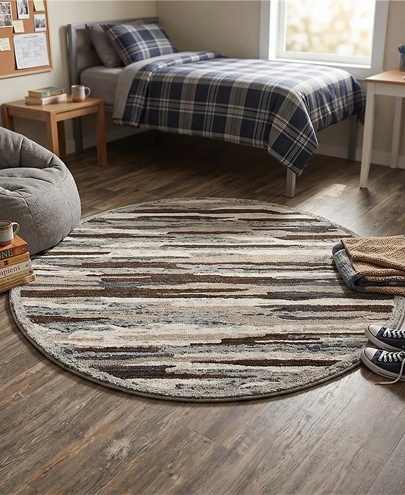 Lr Home Sweet Sinuo-121 4' x 4' Round Area Rug