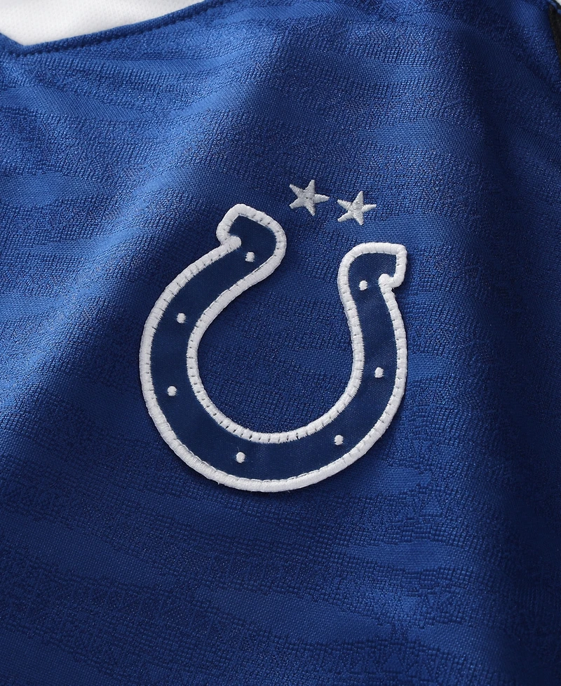 Fanatics Men's Royal Indianapolis Colts Football x Football V-Neck Fan Top