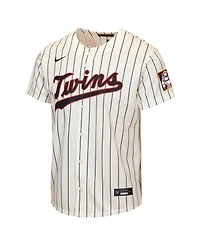 Nike Big Boys and Girls Byron Buxton Cream Minnesota Twins 2026 Field of Dreams Replica Jersey