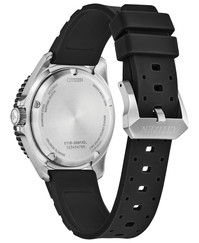 Citizen Men's Promaster Sea Dive Black Strap Watch 40.6mm