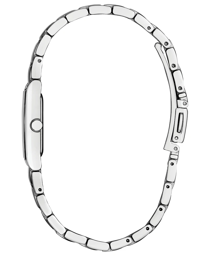 Citizen Women's Axiom Silver-Tone Stainless Steel Bracelet Watch 14.3mm