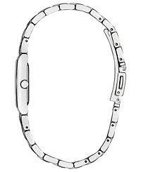 Citizen Women's Axiom Silver-Tone Stainless Steel Bracelet Watch 14.3mm