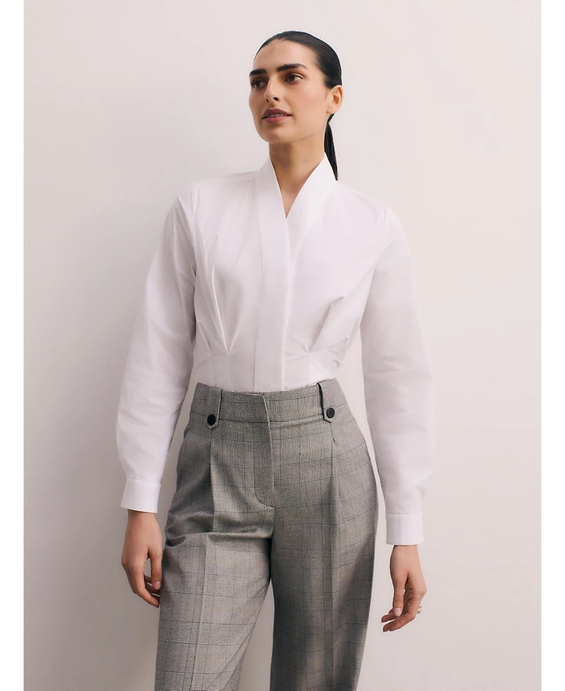The Fold Women's Avio Cotton Blouse