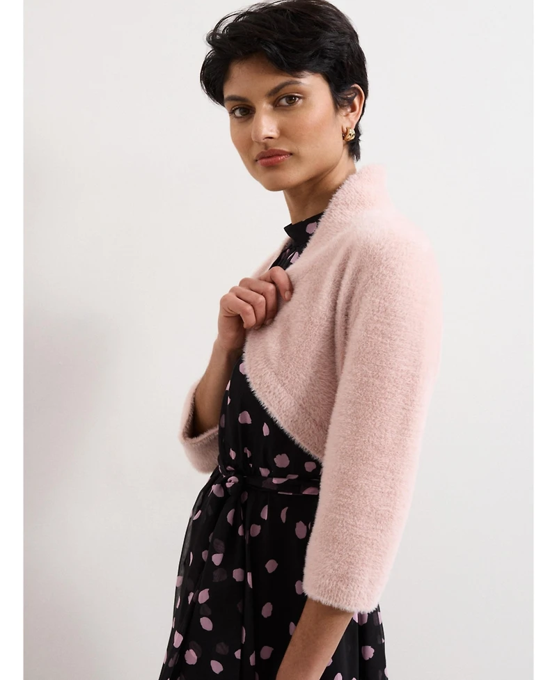 Phase Eight Women's Fay Fluffy Cropped Bolero