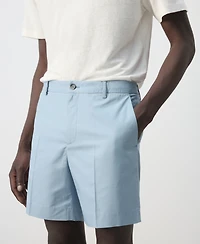 Mango Men's Slim-Fit Cotton-Lyocell 6.69" Bermuda Shorts