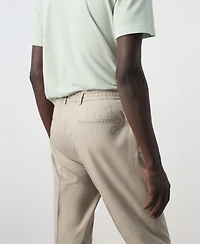 Mango Men's Slim-Fit Cotton-Lyocell-Blend Pants