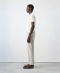 Mango Men's Slim-Fit Cotton-Lyocell-Blend Pants