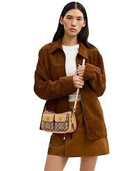 Coach Originals Waverly Small Signature Jacquard Twin Shoulder Bag