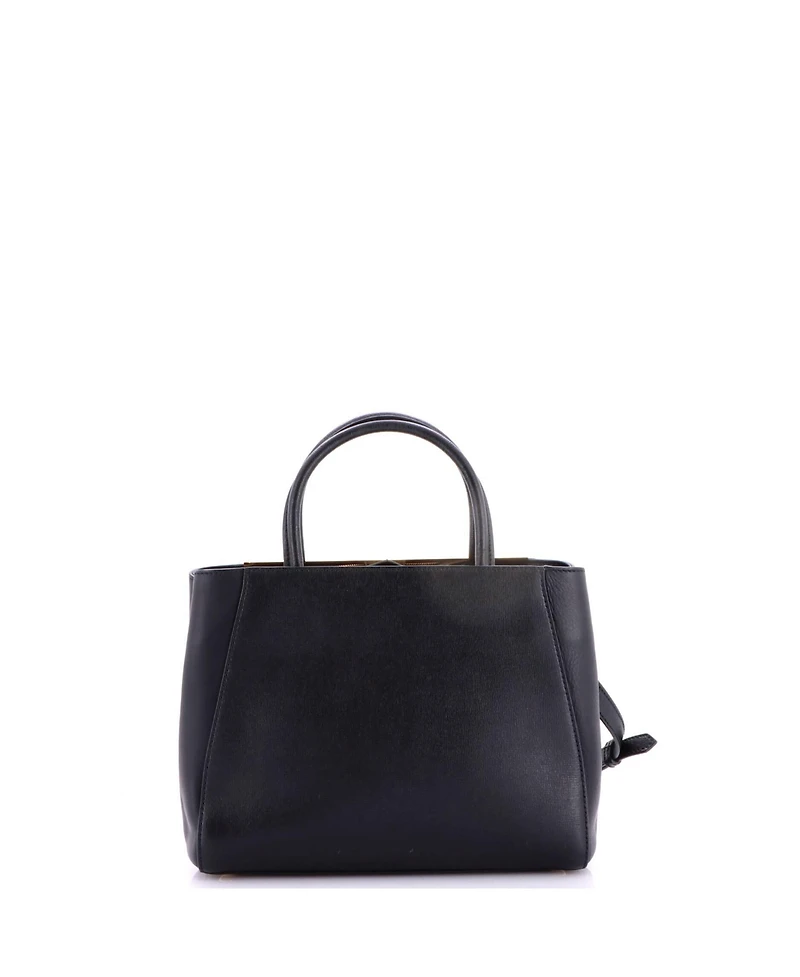 Pre-Owned Fendi Petite 2Jours Bag Leather