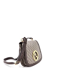 Pre-Owned Gucci Medium Blondie Nm Top Handle Bag Gg Coated Canvas