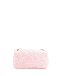 Pre-Owned Versace East West Medusa Icon Chain Flap Bag Quilted Barocco Jacquard