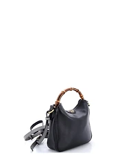 Pre-Owned Gucci Small Diana Nm Bamboo Shoulder Bag Leather