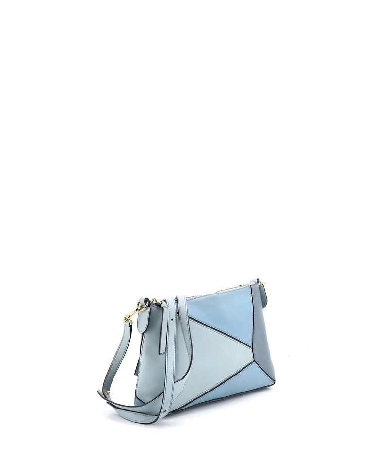 Pre-Owned Loewe Small Puzzle Pochette Bag Leather