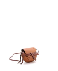 Pre-Owned Loewe Mini Gate Shoulder Bag Leather
