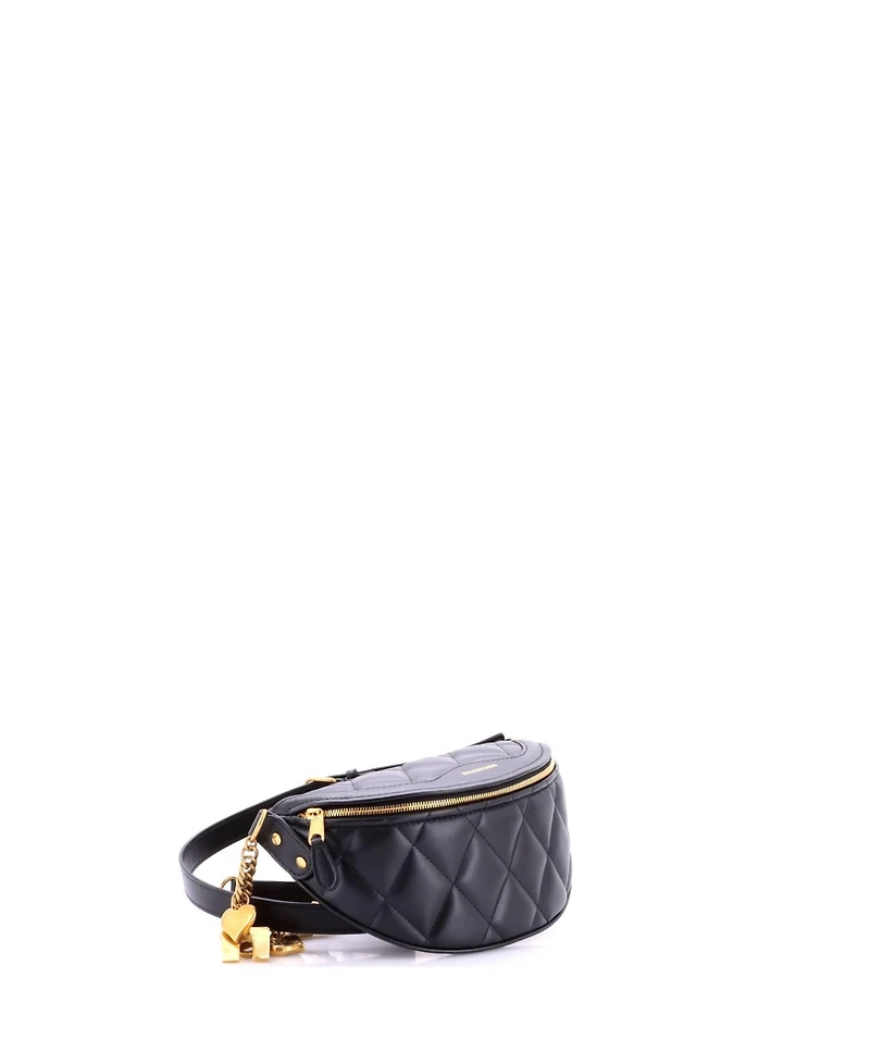 Pre-Owned Balenciaga Xs Souvenir Belt Bag Quilted Leather