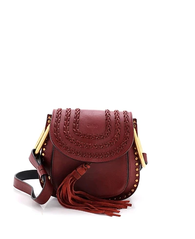 Pre-Owned Chloe Mini Hudson Handbag Whipstitch Leather