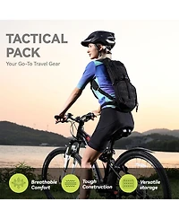 Piscifun Molle Hydration Pack With 3L Tpu Water Bladder For Outdoor Cycling Hiking Running