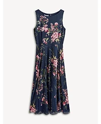 Hobbs Women's Carly Floral A-Line Sleeveless Dress