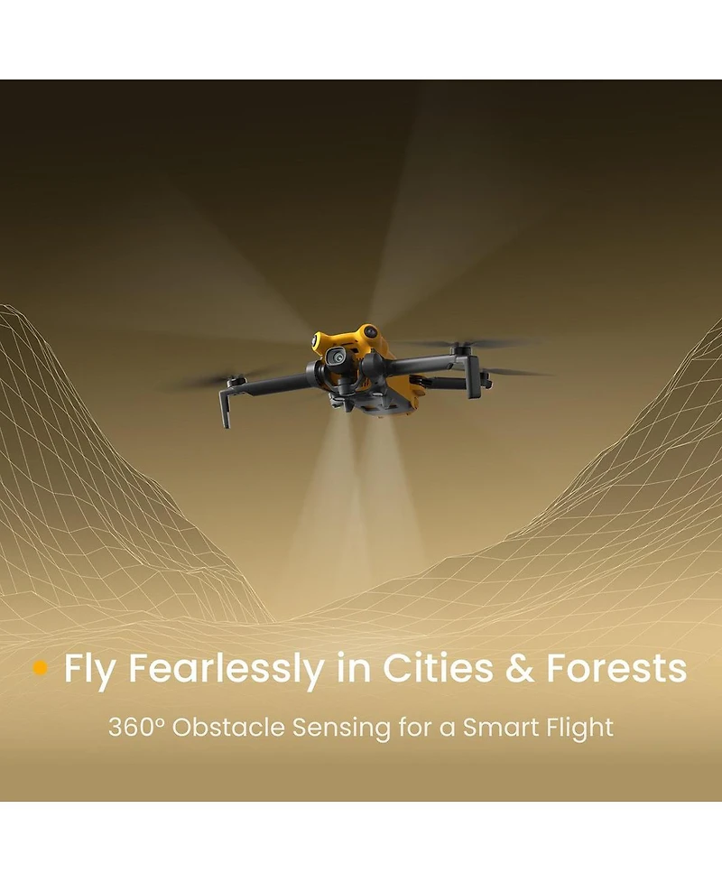 Skyrover X1 4K Camera Drone with Obstacle Avoidance, 32-Min Flight Time