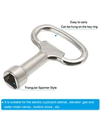 Xdovet Triangle Socket Spanner Key Electrical Cabinet Meter Lock