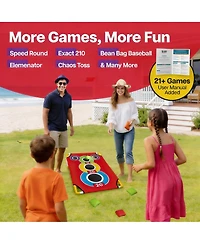 Aofar Cornhole Bean Bag Toss Game Set