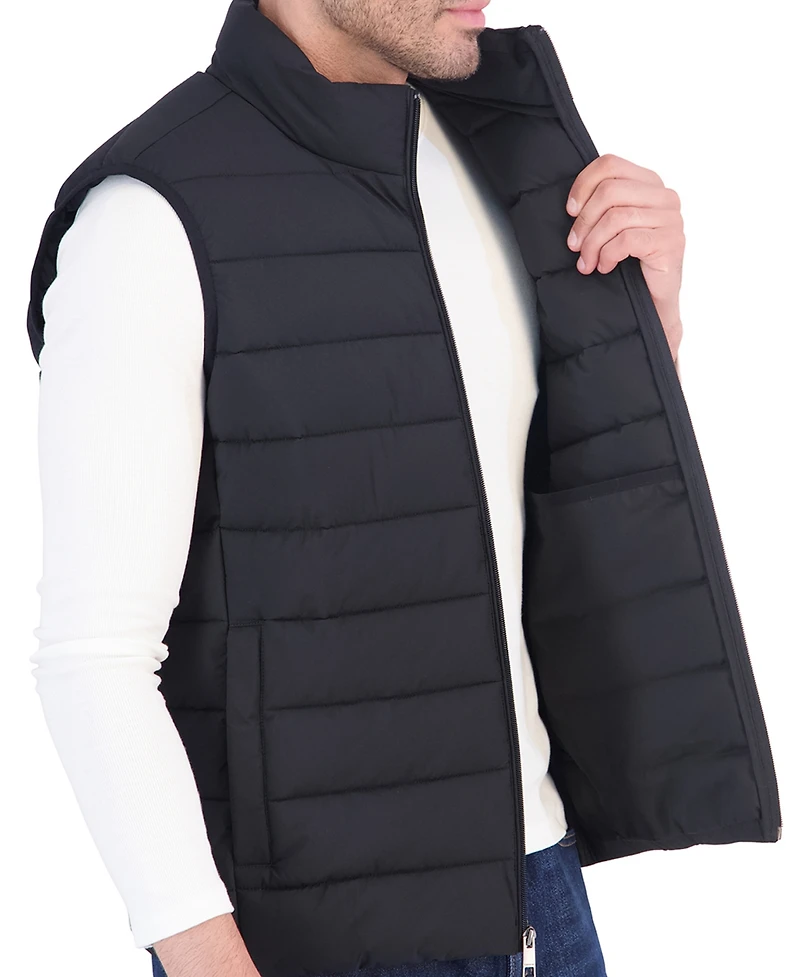 Calvin Klein Men's Quilted Puffer Stretch Vest