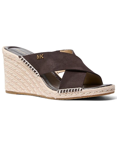 Michael Kors Women's Kenzie Slip- On Wedge Sandals