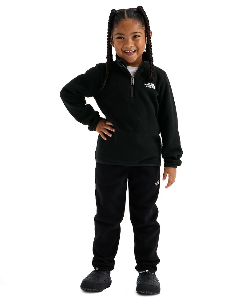 The North Face Boys' and Girls' 2T-7 Glacier Quarter-Zip Top Pants, 2-Piece Set
