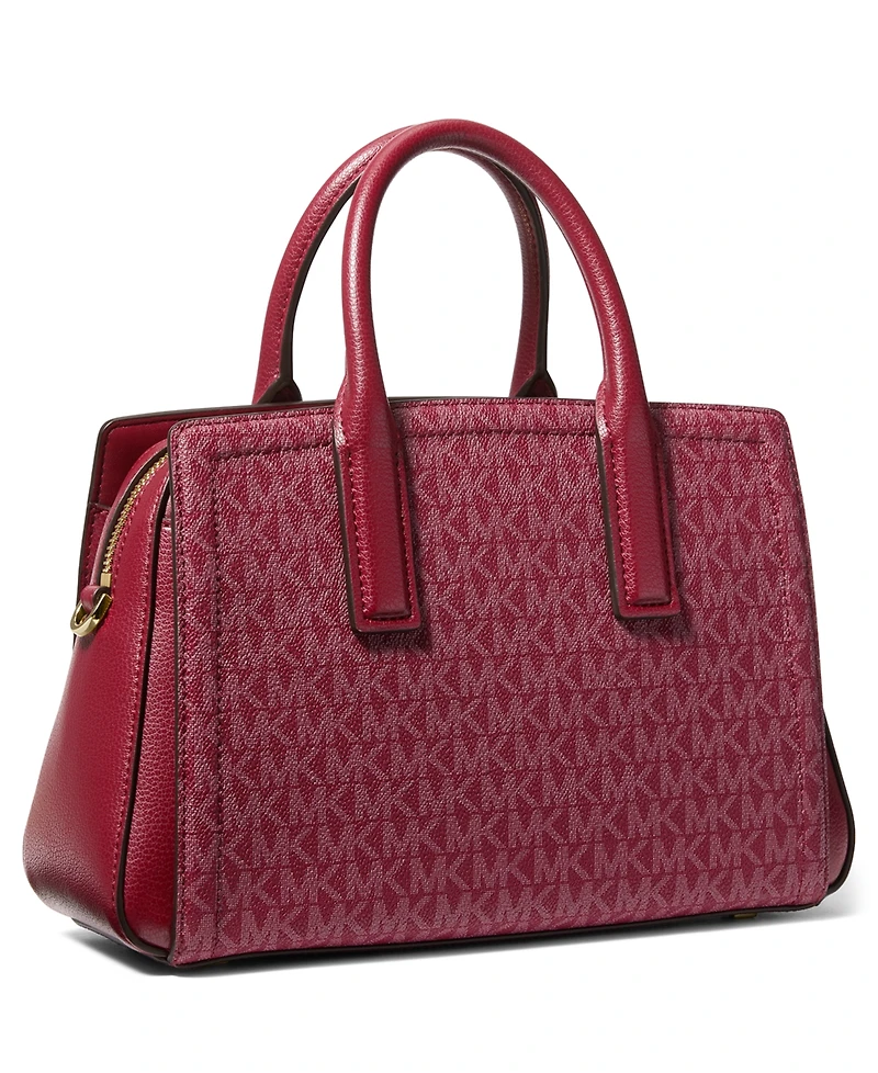 Michael Michael Kors Laila Small Signature Logo Satchel