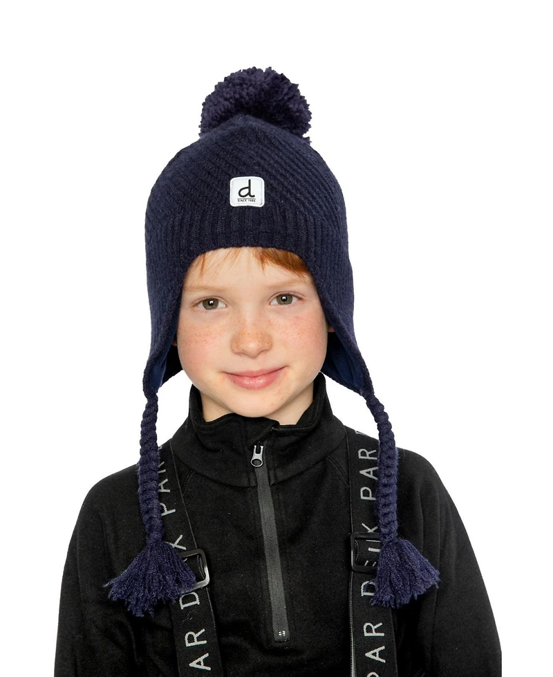 Deux par Deux Toddler Unisex (2-4) Winter Peruvian Knit Hat