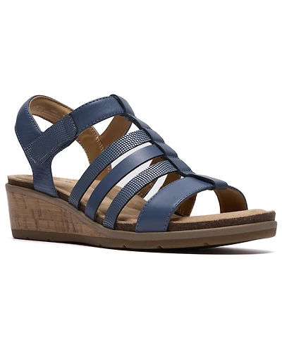 Clarks Women's Kacha Step Wedge Sandals