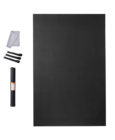 Hongge 9 x 6 ft Non Slip Exercise Mat for Home Gym Floor Workouts