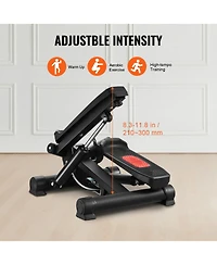 Hongge Hydraulic Twist Stair Stepper with Resistance Bands