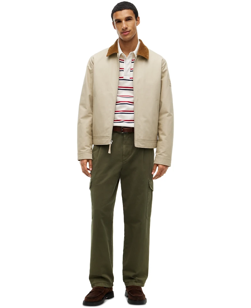 Tommy Hilfiger Men's River Cotton Garment Dyed Cargo Pants