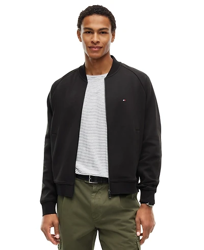 Tommy Hilfiger Men's Essential Intechno Full-Zip Bomber Jacket