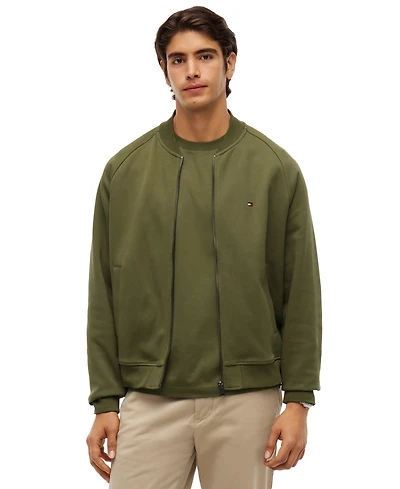 Tommy Hilfiger Men's Essential Intechno Full-Zip Bomber Jacket