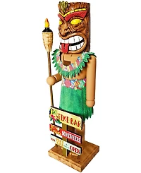 Santa's Workshop 14" Tiki Man Nutcracker