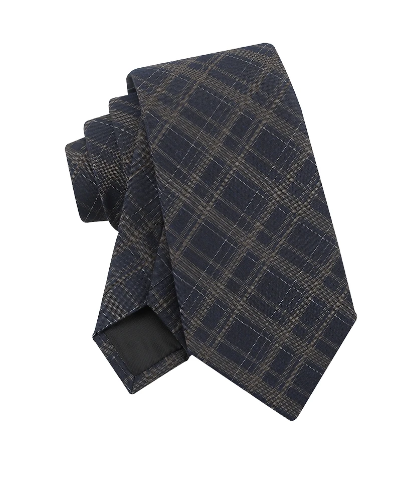 Calvin Klein Men's Willis Grid Classic Tie