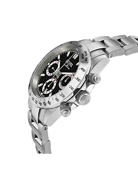 Gevril Men's Swiss Made New Amsterdam Swiss Automatic Silver Stainless Steel Bracelet Watch