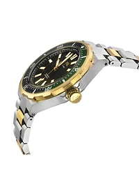 Gevril Men's Swiss Made Ticonic Swiss Automatic Two tone Stainless Steel Bracelet Watch