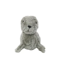 Mighty Jr Arctic Seal 2 Pack, Durable Plush Squeaky Dog Toy